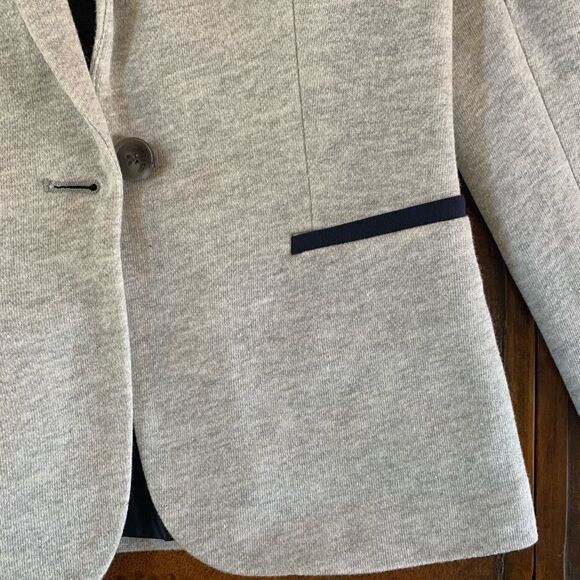 Tommy Hilfiger Button Knit Jacket w/ Elbow Patches - Picture 5 of 8